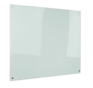 B2B Partner Tablica szklana, 60x90 cm, biała GW9501 60*90 WH - Tablice i flipcharty - miniaturka - grafika 1