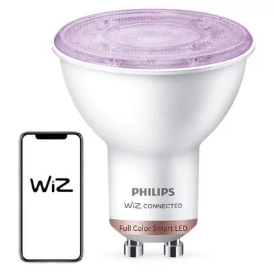Inteligentna żarówka LED PHILIPS WFB 922-65 RGB 1PF 6 4.7W GU10 Wi-Fi | Bezpłatny transport