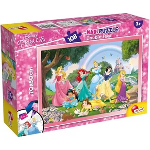 Trefl Puzzle dwustronne Maxi 108 Princess - Puzzle - miniaturka - grafika 1