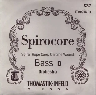 Thomastik Saiten für Kontrabass Spirocore Spiralkern Solostimmung Satz 3/4 mittel für Mensur bis 1040-1060 mm / 41-41.7" 644286 - Instrumenty smyczkowe - miniaturka - grafika 1