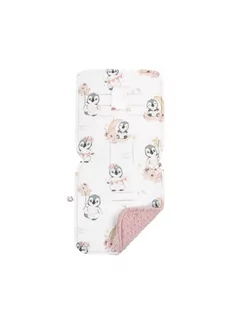 Bonjour Cherie Wkładka do wózka bambusowa mała Vivi Minky Sepia rose - Akcesoria do wózków - miniaturka - grafika 1