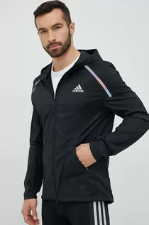 Kurtki męskie - adidas Performance kurtka męska kolor czarny przejściowa - grafika 1