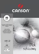 Szkolne artykuły papiernicze - Canson Blok rysunkowy STUDENT A3 90g. 50k. - miniaturka - grafika 1