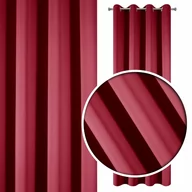 Zasłony - Eurofirany Zasłona Logan 140x250 Czerwona ex-zas-logan-czer-135x250-przel - miniaturka - grafika 1