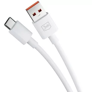 3MK Hyper Cable USB-A to USB-C 5A 60W 1.2m biały/white - Kable - miniaturka - grafika 4