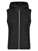 Kamizelki damskie - CMP Kamizelka hybrydowa w kolorze czarnym - miniaturka - grafika 1