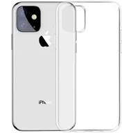 Etui i futerały do telefonów - Baseus Przezroczyste etui TPU Simplicity Case do iPhone 11 6,1'' - miniaturka - grafika 1