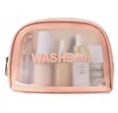 Kosmetyczki, organizery i kuferki - Podróżna Kosmetyczka Wodoodporna Organizer Na Akcesoria Toaletowe - miniaturka - grafika 1