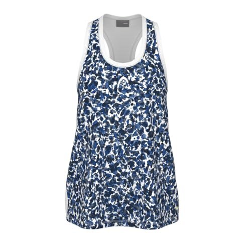 HEAD Agility Tank Top Women, Print Vision/Royal