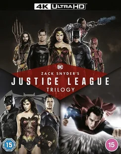Zack Snyder's Justice League Trilogy: Człowiek ze stali / Batman v Superman / Liga Sprawiedliwości Zacka Snydera - Filmy akcji Blu-Ray - miniaturka - grafika 1