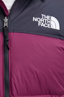 Kurtki męskie - The North Face kurtka puchowa męska kolor bordowy zimowa - grafika 1