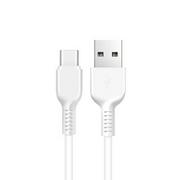 Kable USB - Hoco kabel Usb Flash Typ C X20 3 metry biały - miniaturka - grafika 1
