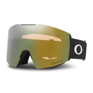 Gogle narciarskie - Gogle na Skuter Śnieżny Oakley FALL LINE L Prizm Matowe Matowy Czarny - miniaturka - grafika 1