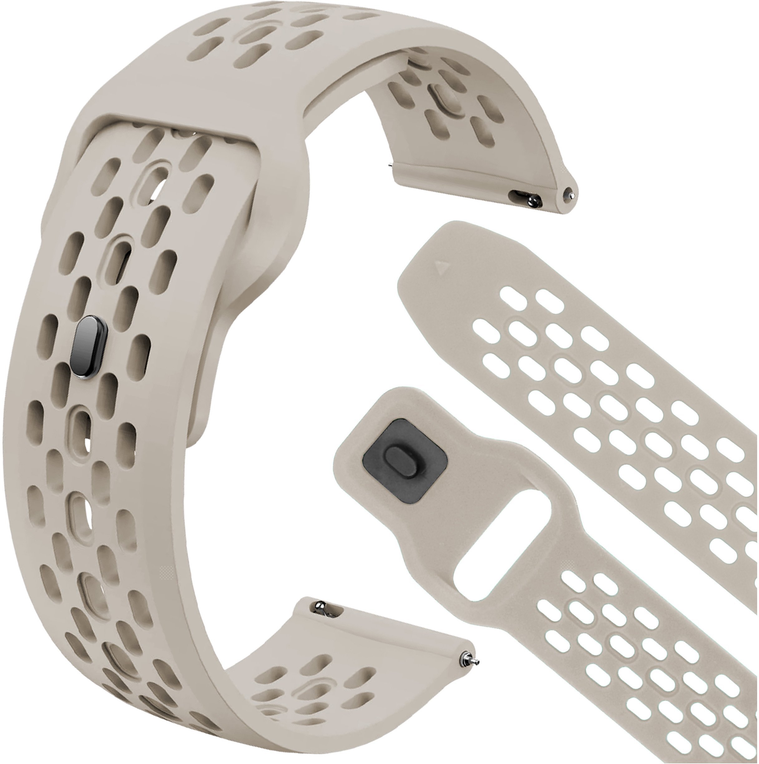 ChronSmarta Pasek ChronSmarta do smartwatch'a Garett Kids Essa 4G, Viva, Rose Beżowy