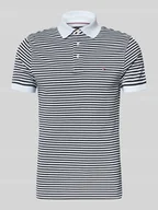 Koszulki męskie - Koszulka polo o kroju slim fit z mieszanki bawełny i elastanu - miniaturka - grafika 1