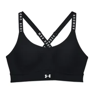 Bielizna sportowa damska - Stanik fitness cardio Under Armour Infinity Mid Covered - miniaturka - grafika 1
