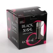 Kieliszki - Royal Leerdam XXL BLACK KPL.4 KIELISZKÓW 700ML (0103006384) - miniaturka - grafika 1