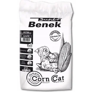 Super Benek Corn Cat Ultra Naturalny 35L - Środki do usuwania zapachów - miniaturka - grafika 1