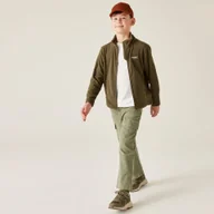 Bluzy dla chłopców - Regatta Polar dziecięcy rozsuwany King II Zielony, Rozmiar: 158 cm - miniaturka - grafika 1