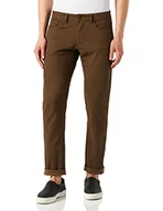 Spodenki męskie - Camel Active Męskie Spodnie Slim Fit Madison, Brązowy, 32W / 32L - miniaturka - grafika 1