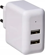 Ładowarki do telefonów - Ładowarka Amazon Basics 2 x USB-A 2.4A - miniaturka - grafika 1