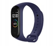 Akcesoria do smartwatchy - Opaska pasek zamienny do zegarka xiaomi mi band 3/4 w kolorze granatowym - miniaturka - grafika 1