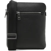 Torby męskie - BOSS BLACK Skórzana reporterka Crosstown - miniaturka - grafika 1