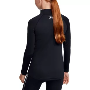 Koszulka dziewczęca Under Armour ColdGear LS Mock - Odzież sportowa dziecięca - miniaturka - grafika 2
