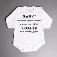 Body dla niemowląt - Babci nie można wybrać - body dziecięce - miniaturka - grafika 1