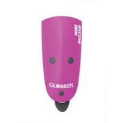 Dzwonki do roweru - Lampka LED + klakson Globber Mini Buzzer (kolor Różowy) - miniaturka - grafika 1