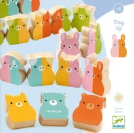 Gry planszowe - Drewniane Domino Tiny-up DJ01675 - miniaturka - grafika 1