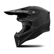 Kaski motocyklowe - Kask Cross Airoh Wraaap Czarny MatowyS - miniaturka - grafika 1