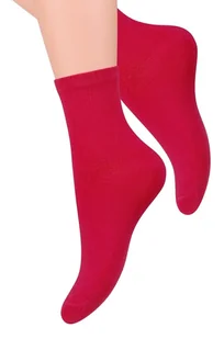 SKARPETY STEVEN 037 GL (kolor granat, rozmiar 38-40) - Skarpetki damskie - miniaturka - grafika 8