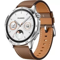 Smartwatch - HUAWEI Watch GT 4 Classic 46mm Srebrno-brązowy - miniaturka - grafika 1