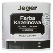 Farby i impregnaty do drewna - Farba kazeinowa 0.5 l Mała czarna Jeger 5904804900120 - miniaturka - grafika 1