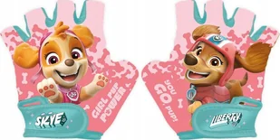 Seven Rękawiczki rowerowe dla dziewczynki Psi Patrol Skye Coral XS/S - Rękawiczki rowerowe - miniaturka - grafika 1