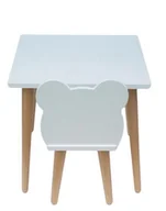 Zestawy mebli dla dzieci - STOLIK Z KRZESEŁKIEM MIŚ - miniaturka - grafika 1