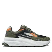 Sneakersy męskie - Sneakersy EA7 Emporio Armani X8X178 XK382 U035 Zielony - miniaturka - grafika 1