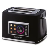 Tostery - Toster ZELMER ZTS8065 Czarny - miniaturka - grafika 1