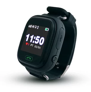 CALMEAN Child Watch Touch Czarny - Smartwatch - miniaturka - grafika 1