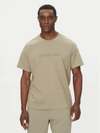 Koszulki męskie - Michael Kors T-Shirt CF4529H1V2 Beżowy Regular Fit - miniaturka - grafika 1