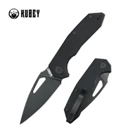 Noże - Nóż składany Kubey Coeus Black G10, Blackwashed 14C28N (KU122X) - miniaturka - grafika 1