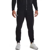 Spodnie męskie - Spodnie dresowe męskie Under Armour Essential Fleece Jogger - miniaturka - grafika 1