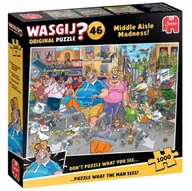 Puzzle - Puzzle WASGIJ 1000 el. ORIGINAL SZAŁ ZAKUPÓW Super Prezent ZAGADKOWE - miniaturka - grafika 1