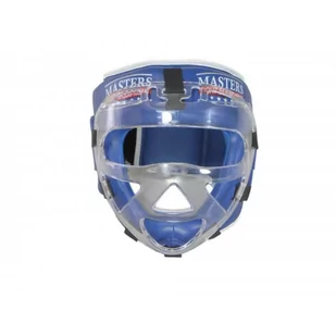 Kask bokserski z maską Masters Fight Equipment KSSPU-M (WAKO APPROVED) - Kaski bokserskie i maski - miniaturka - grafika 1