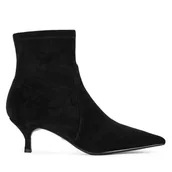 Botki damskie - Botki Gino Rossi TAYLOR-595X-562 Czarny - miniaturka - grafika 1