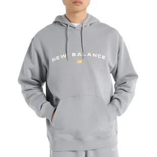 Bluza New Balance MT51516YST - szara - Bluzy męskie - miniaturka - grafika 1