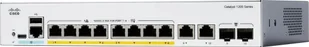 Switch Cisco Cisco C1200-8FP-2G łącza sieciowe Zarządzany L2/L3 Gigabit Ethernet 10/100/1000 Biały - Switche - miniaturka - grafika 1