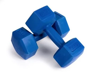 Hantle hantelki Ciężarki Zestaw Hantli 2x4kg 8kg - Hantle i ciężarki - miniaturka - grafika 1