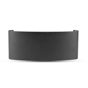 Kinkiet Zewnętrzny Oprawa Ścienna Góra/Dół V-Tac 7W Led Czarna Ip65 Vt-848 3000K 940Lm - Lampy ogrodowe - miniaturka - grafika 1